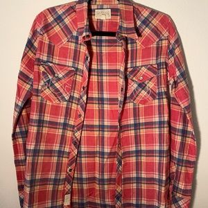 True Religion Flannel Top